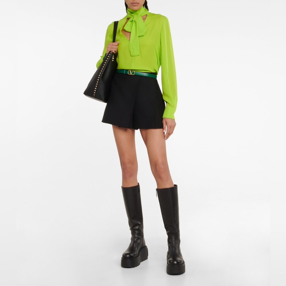 NWT sz 40 Valentino silk blouse